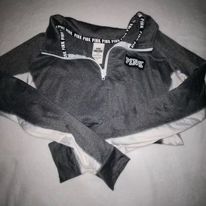 VS Pink Athletic Zip Up